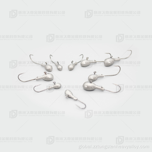 Tungsten Alloy Fishing Lure New product! Tungsten jig head with hook Factory